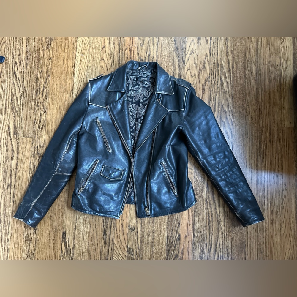 Cotelac Leather Motorcycle Jacket